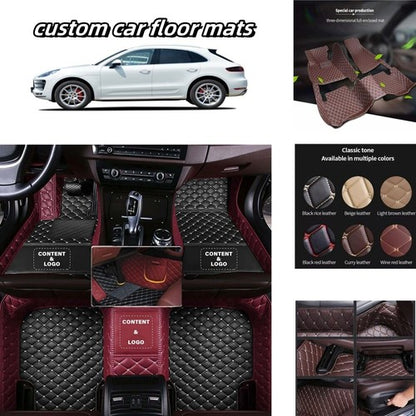 For Honda All Models 1994-2023 Car Floor Mats Luxury Custom Carpets Waterproof