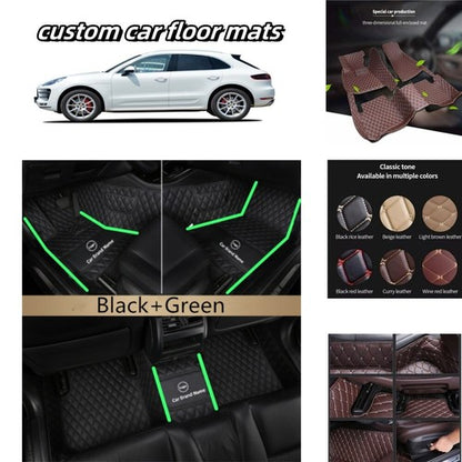 For Audi All Models Car Floor Mats Luxury Custom Carpets Waterproof Cargo Liners