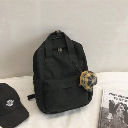 Women Backpack Fashion Solid School Bag Teenage Backpacks Travel 36*30*16cm 1 PC