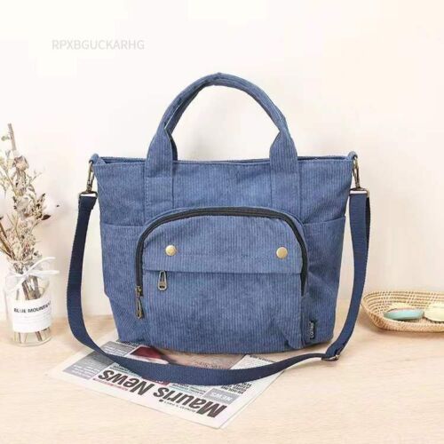 Shoulder Bag Women Vintage Shopping Bags Zipper Student Bookbag Handbags Casual
