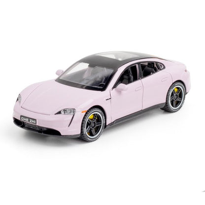 1/32 Alloy Pull Back Diecast Car Model Toy Vehicle Sound&Light Collection Gift b
