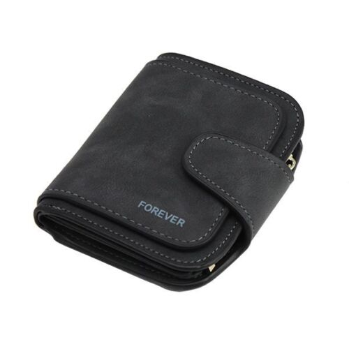 Synthetic Leather Wallet Zipper Long Card Holder Coin Purse Bag 19*10*2.5cm Pink
