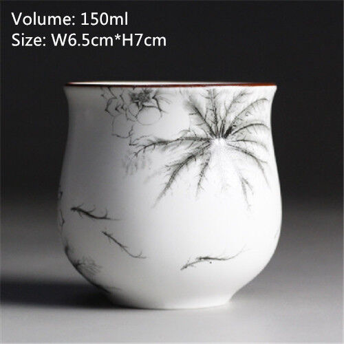 Chinese tea cup Japanese style master cup of tea blue-and-white porcelain cups