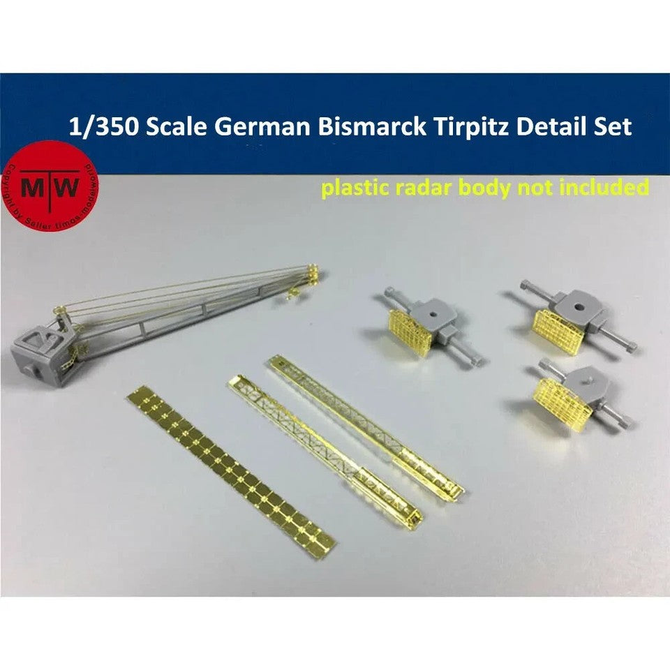CYPE001 1/350 Scale German Bismarck Tirpitz Detail set
