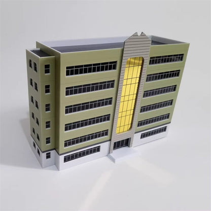 1/150 Scale Buildings Library Model Train Railroads Scene Toy