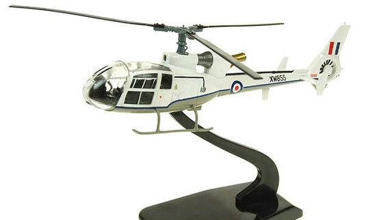 Av72 Westland SA-341E Gazelle HCC4 RAF XW855 1/72 diecast plane model aircraft