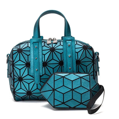 sac a main bolsa feminina ladies Handbags girls brand geometric bag set over shoulder crossbody bags for women 2024