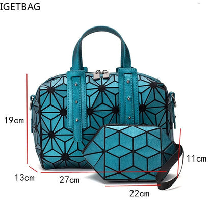 sac a main bolsa feminina ladies Handbags girls brand geometric bag set over shoulder crossbody bags for women 2024