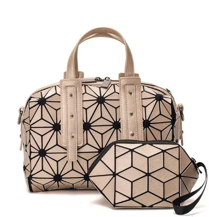 sac a main bolsa feminina ladies Handbags girls brand geometric bag set over shoulder crossbody bags for women 2024