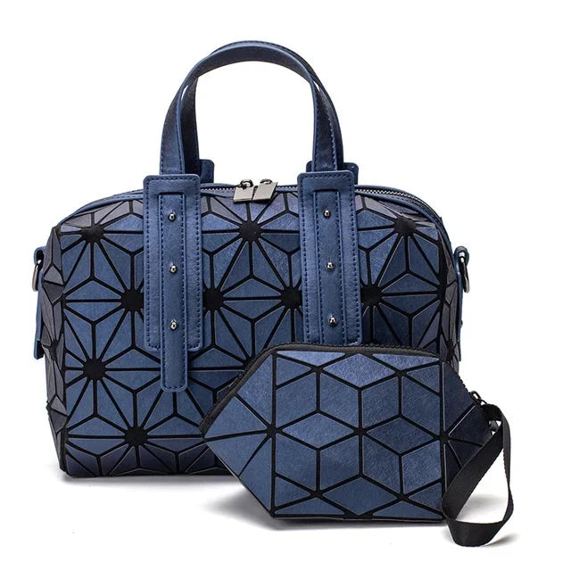 sac a main bolsa feminina ladies Handbags girls brand geometric bag set over shoulder crossbody bags for women 2024