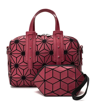 sac a main bolsa feminina ladies Handbags girls brand geometric bag set over shoulder crossbody bags for women 2024