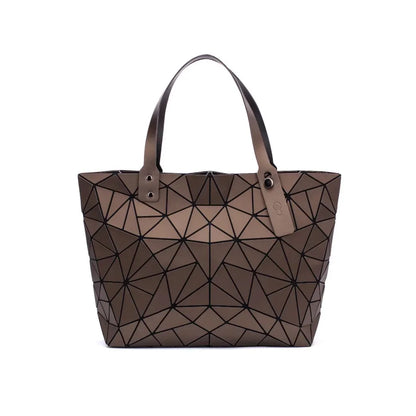 sac new Handbag Female Folded Ladies Geometric Plaid Bag Beach Large Tote Women Handbag Mochila Shoulder Bag for women 2020