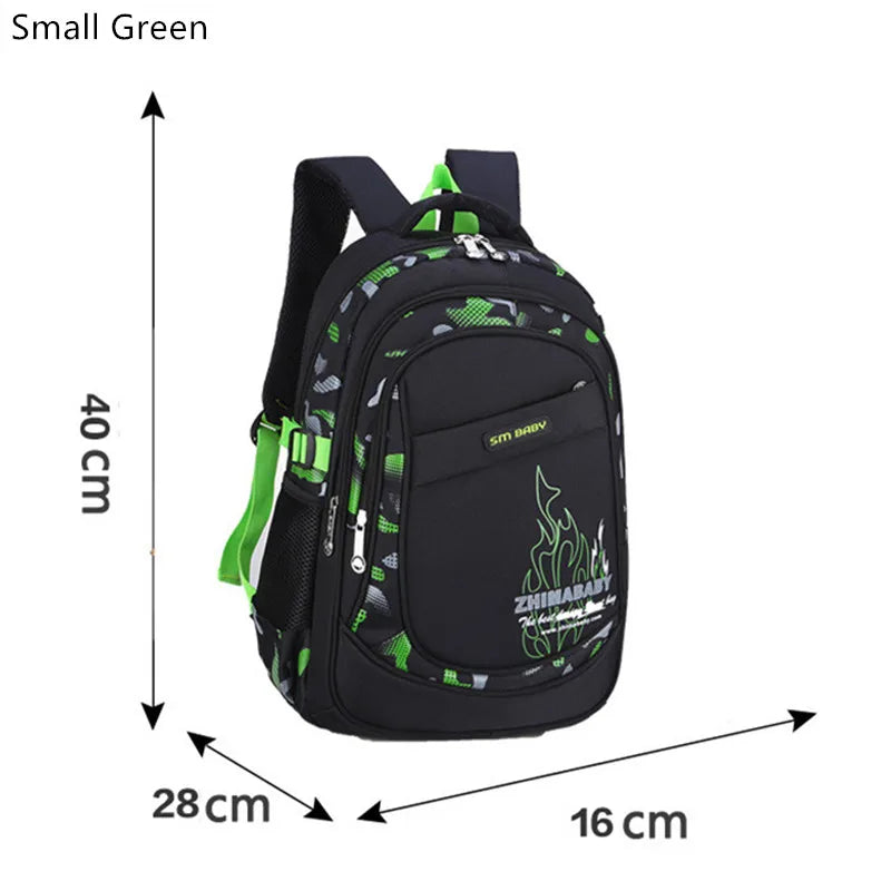school backpack for teenage boys elementary school bags 6-12 years old boys waterproof book bag student backbag kids satchel