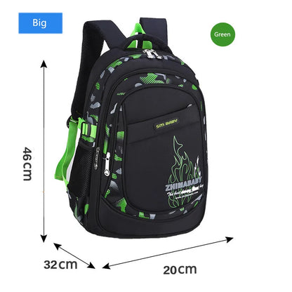 school backpack for teenage boys elementary school bags 6-12 years old boys waterproof book bag student backbag kids satchel