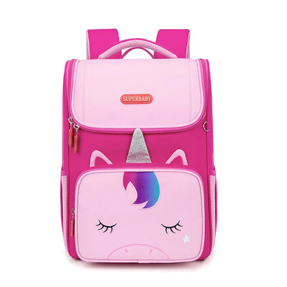 schoolbag School Bags For Girls Boys Anime Backpack Waterproof Cute Rabbit Unicorn Kids Children Kindergarten Satchel Scool