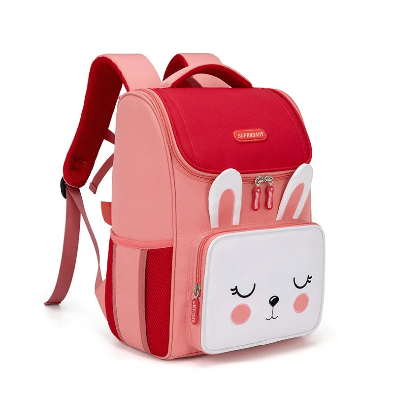 schoolbag School Bags For Girls Boys Anime Backpack Waterproof Cute Rabbit Unicorn Kids Children Kindergarten Satchel Scool