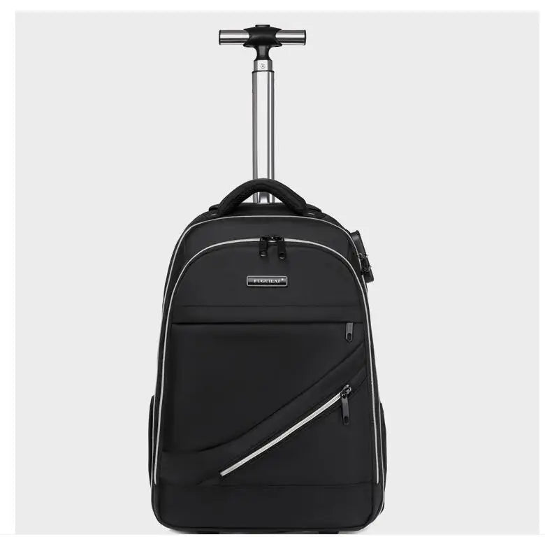 short trip rolling luggage backpack men trolley bag wheels  bag travel trolley bags on wheels trolley bag carry on luggage bags