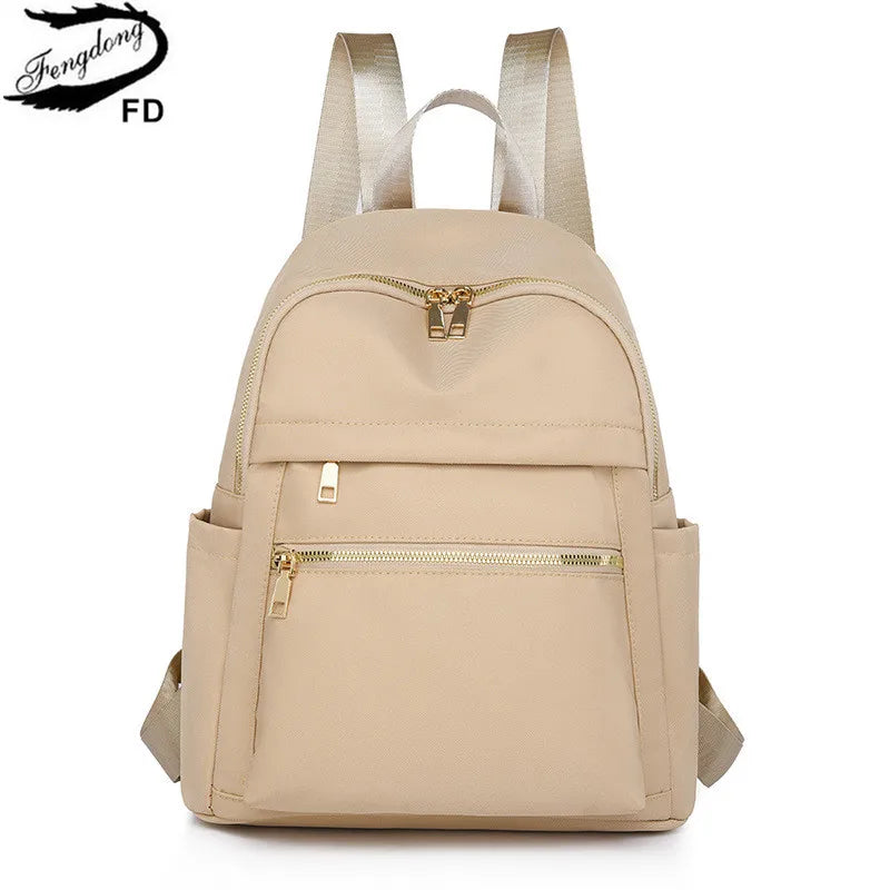 small casual travel backpack women simple work backpack female waterproof backpack laides lightweight backpack girls schoolbags