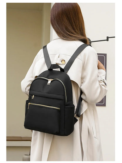small casual travel backpack women simple work backpack female waterproof backpack laides lightweight backpack girls schoolbags