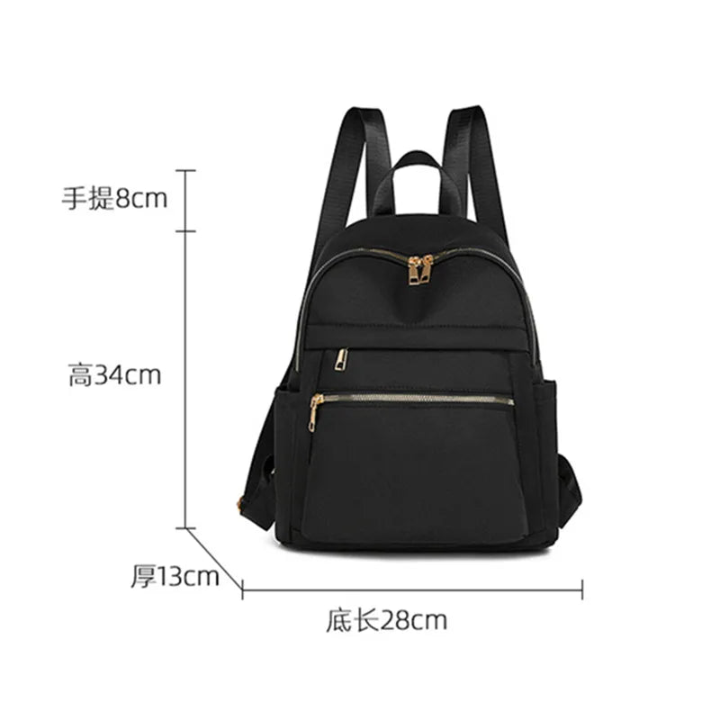 small casual travel backpack women simple work backpack female waterproof backpack laides lightweight backpack girls schoolbags