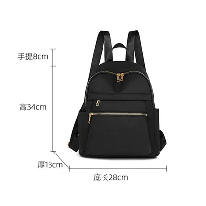 small casual travel backpack women simple work backpack female waterproof backpack laides lightweight backpack girls schoolbags