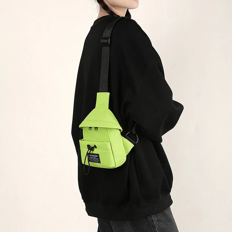 small crossbody bags for women mini messenger bags fashion sling chest bag girls sports bagpack mini anti theft travel backpack
