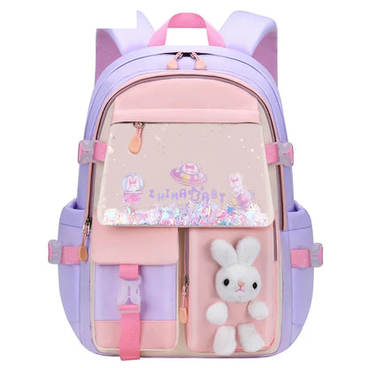 small girls primary school bag cute backpacks for children satchel kawaii book bag kids school backpack wholesale bags