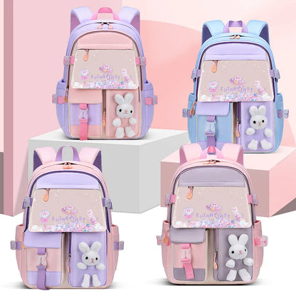 small girls primary school bag cute backpacks for children satchel kawaii book bag kids school backpack wholesale bags