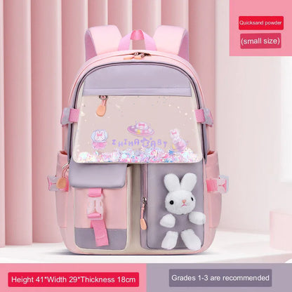 small girls primary school bag cute backpacks for children satchel kawaii book bag kids school backpack wholesale bags