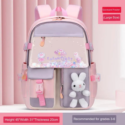 small girls primary school bag cute backpacks for children satchel kawaii book bag kids school backpack wholesale bags