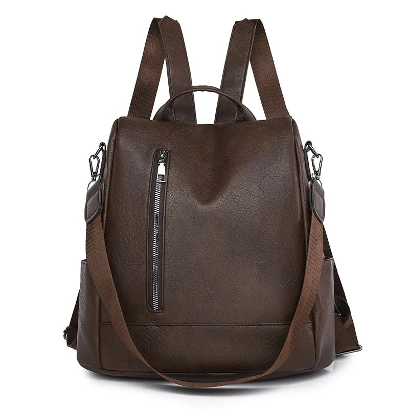 small leather backpack for women casual travel backpack Anti-theft backpack woman ipad backpack mini schoolbag ladies handbags