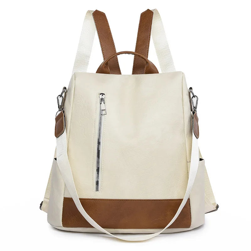 small leather backpack for women casual travel backpack Anti-theft backpack woman ipad backpack mini schoolbag ladies handbags