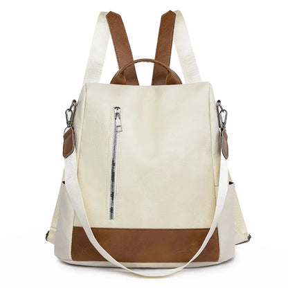 small leather backpack for women casual travel backpack Anti-theft backpack woman ipad backpack mini schoolbag ladies handbags