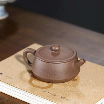 sold at a loss marked tea pot real yixing zisha qinghui duan clay Chinese kungfu pot big mouth for Pu'er tea 200ml