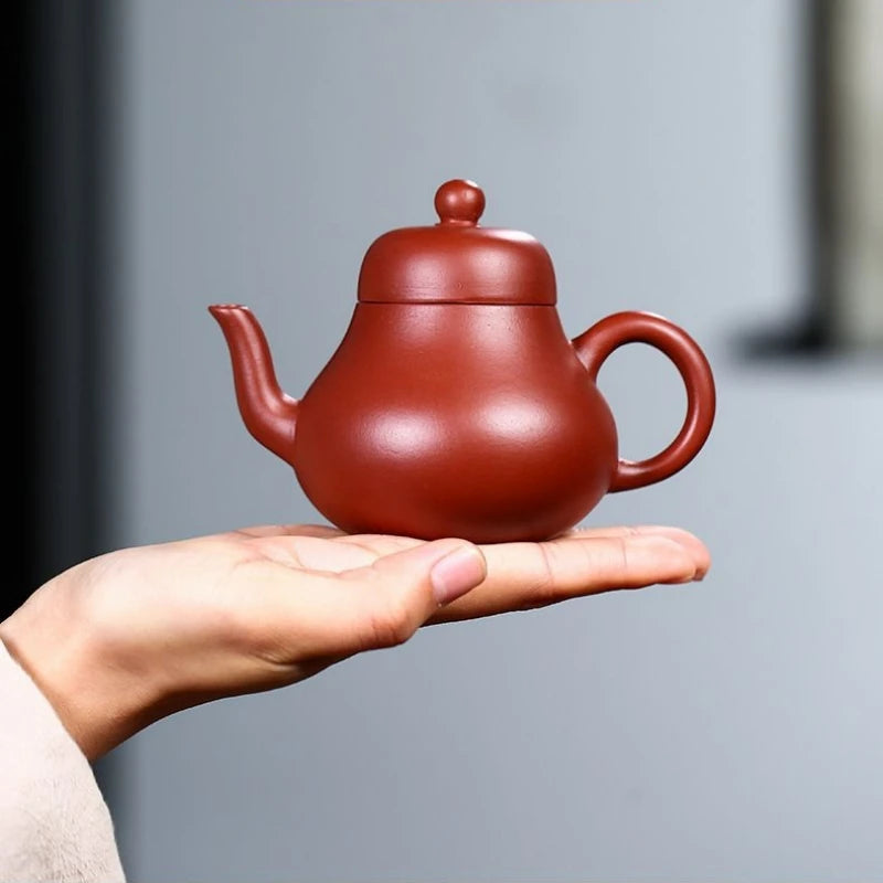 sold at a loss real yixing zisha dahongpao clay tea pot marked original ore SiTing Pot 170ml