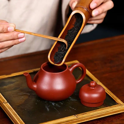 sold at a loss real yixing zisha dahongpao clay tea pot marked original ore SiTing Pot 170ml