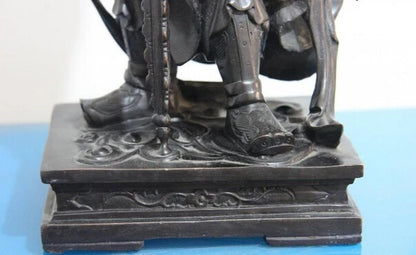song voge gem S1065 16 Chinese Copper Bronze famous Leader Veda Wei Tuo WeiTuo warrior Buddha Statue