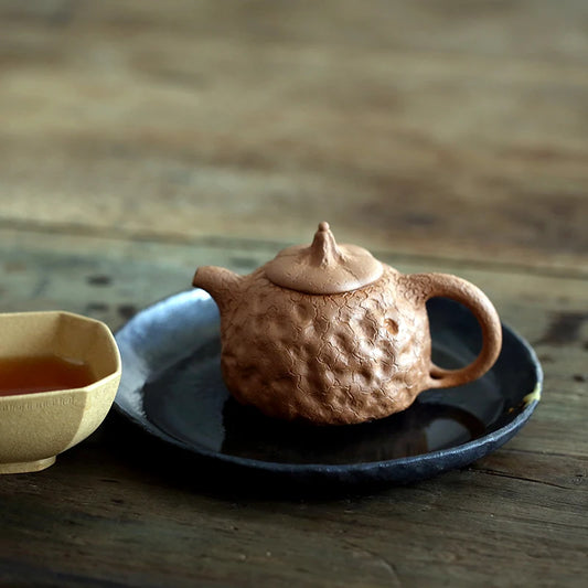 spring yixing recommended pure manual undressed ore mud thin foetus gall for spring tree pot of 180 ml of the teapot