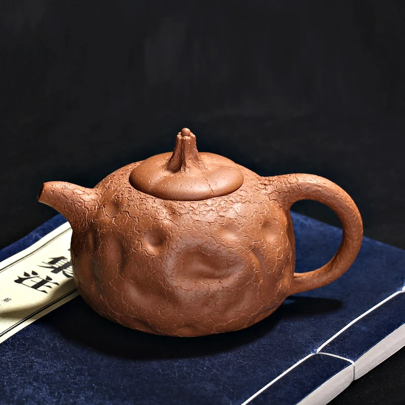 spring yixing recommended undressed ore handmade famous tea suit household period of mud tree gall for a pot of spring