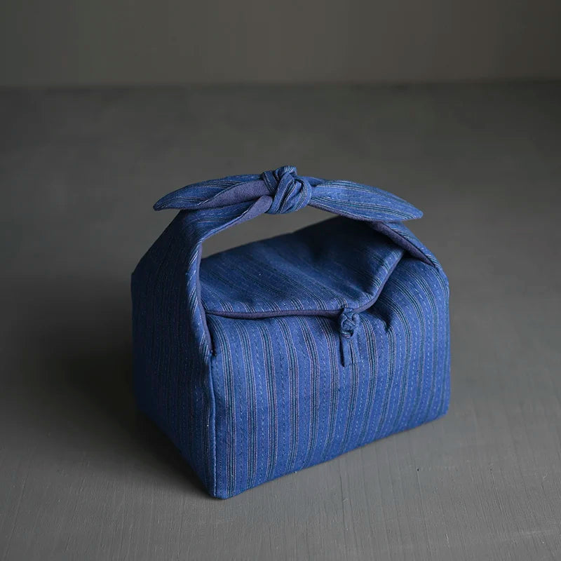 style restoring ancient ways receive tea bag to receive bag fabric cup tea boxes portable travel tea set package