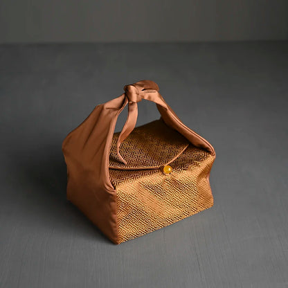 style restoring ancient ways receive tea bag to receive bag fabric cup tea boxes portable travel tea set package