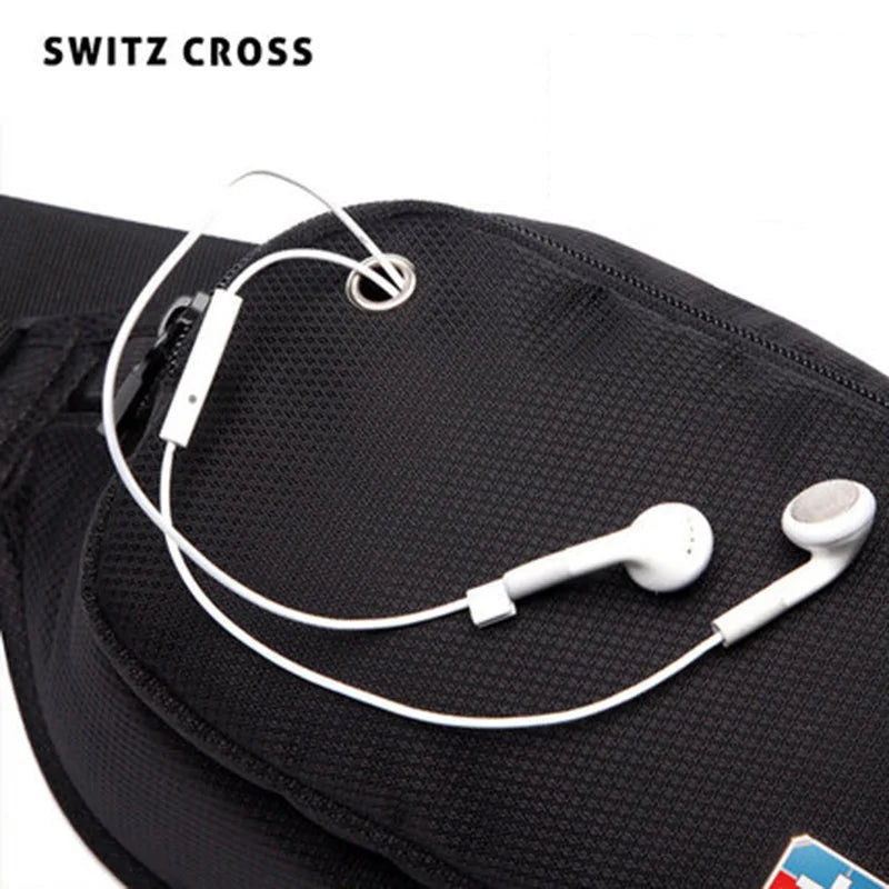 swiss bag for men women pack waist Bags girls fanny packs Hip Belt Bags Money Travelling Mountaineering Mobile Phone Bag