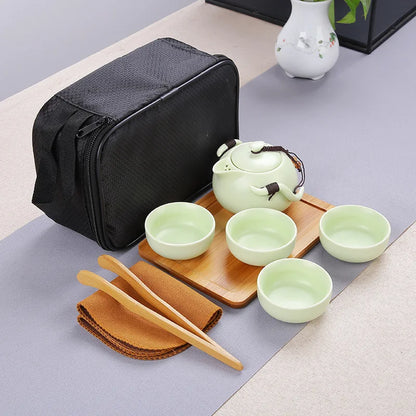 tea infuser ceramic teapot kettle gaiwan tea cup for puer chinese tea pot portable tea set drinkware Free shipping