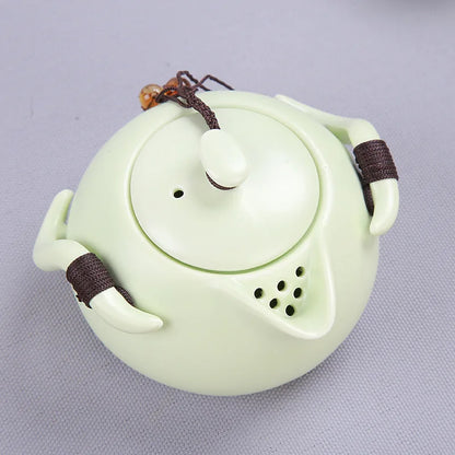tea infuser ceramic teapot kettle gaiwan tea cup for puer chinese tea pot portable tea set drinkware Free shipping