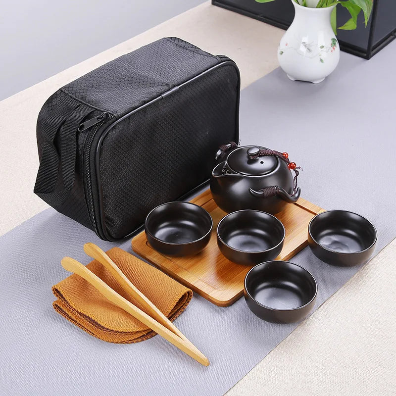 tea infuser ceramic teapot kettle gaiwan tea cup for puer chinese tea pot portable tea set drinkware Free shipping