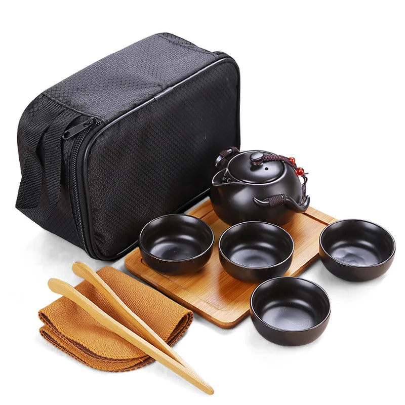 tea infuser ceramic teapot kettle gaiwan tea cup for puer chinese tea pot portable tea set drinkware Free shipping