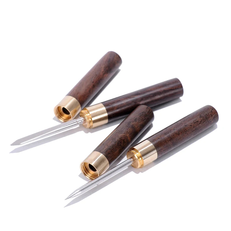 tea knife / needle with cover for Pu'er tea cake tool to cut tea on sales ebony wood handle