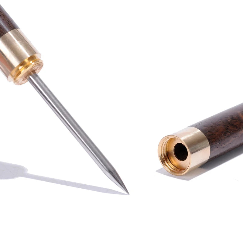 tea knife / needle with cover for Pu'er tea cake tool to cut tea on sales ebony wood handle