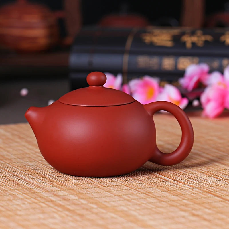 tea pot on sales Chinese zisha purple clay pot of tea marked kungfu tea pots 140ml small pot