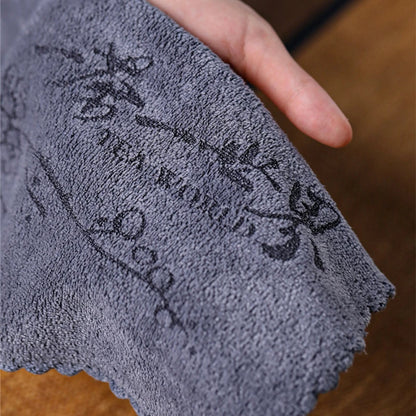 tea towel on sales water absorbent towel for tea pot 30cm*30cm Chinese tea accessories cloth